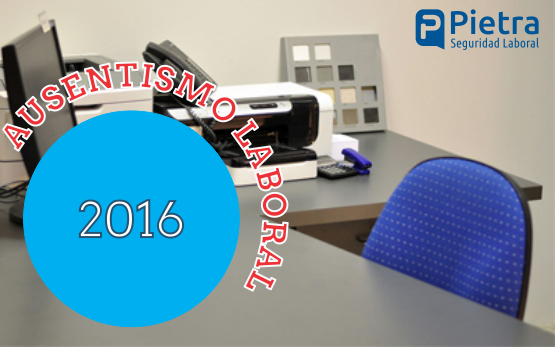 Ausentismo laboral elevado durante el 2016
